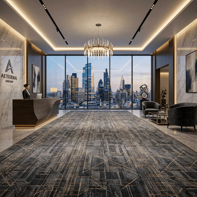 El impacto de las alfombras limpias en tu imagen corporativa